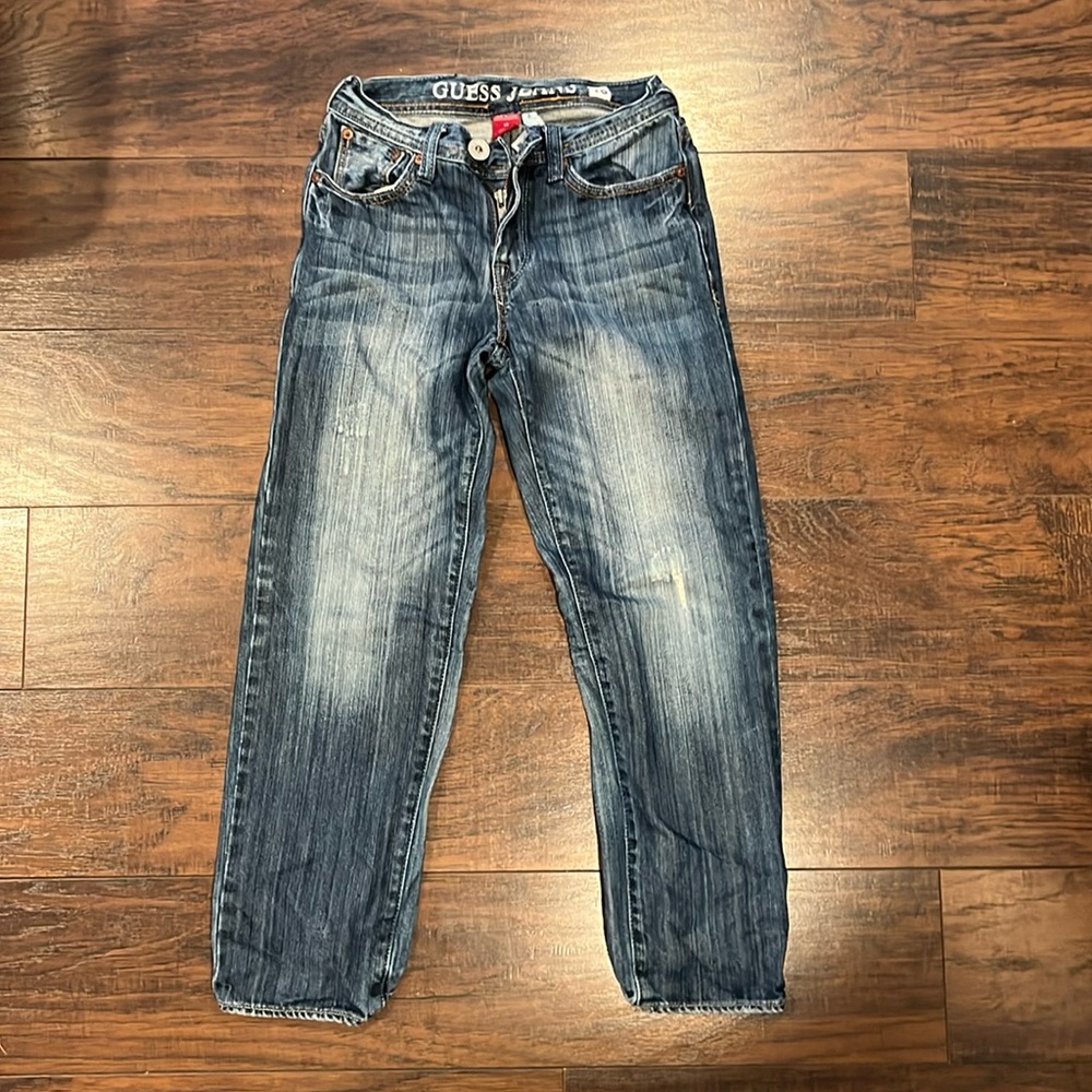 Guess Jeans Dark Blue Denim Size 10